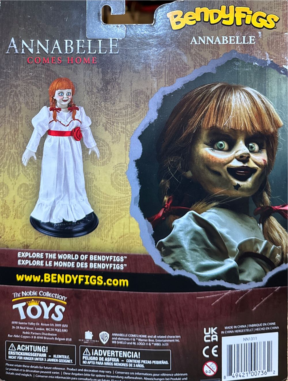 Annabelle  vinyl figure collectible [Barcode 849421007362] - Main Image 2