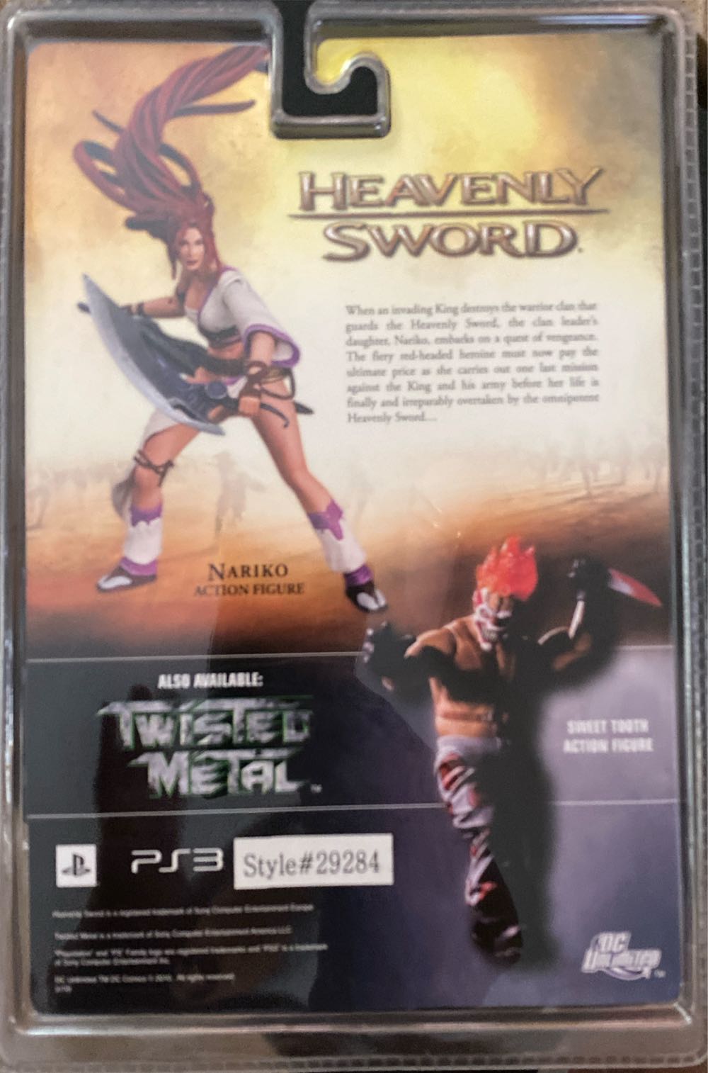 Dc Unlimited Heavenly Sword Nariko Action Figure  vinyl figure collectible [Barcode 761941285214] - Main Image 3