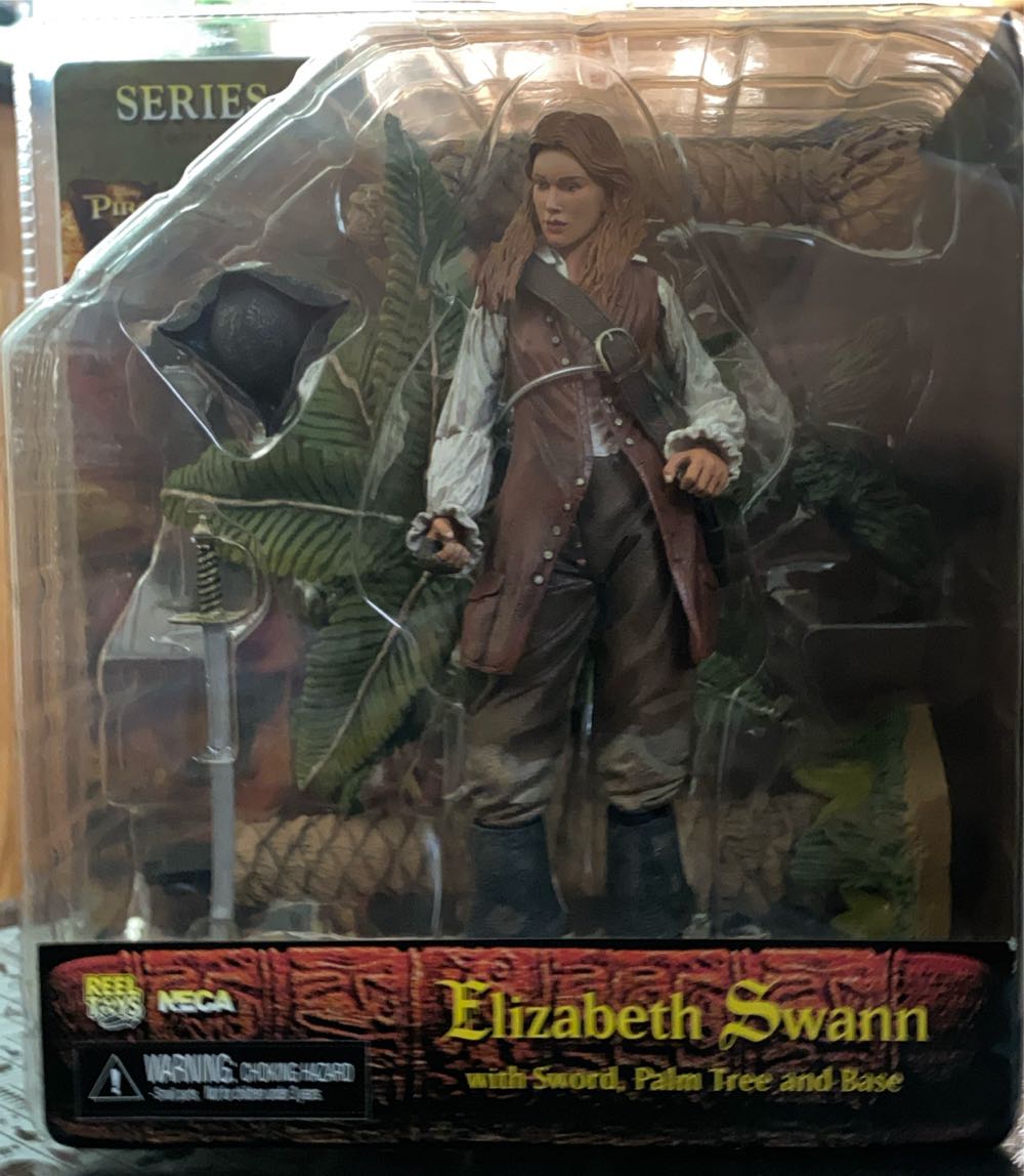 Neca Pirates Of The Caribbean Dead Man’s Chest Series 2 Action Figure Elizabeth Swann - Pirates of the Caribbean vinyl figure collectible [Barcode 634482301173] - Main Image 2