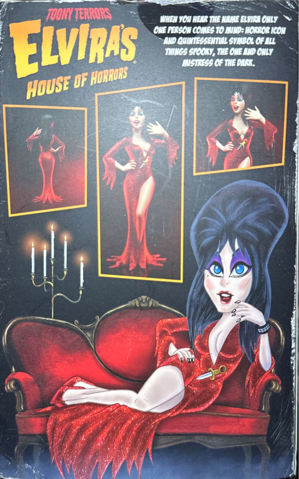 Elvira - Elvira Mistress of the Dark vinyl figure collectible [Barcode 634482560648] - Main Image 2