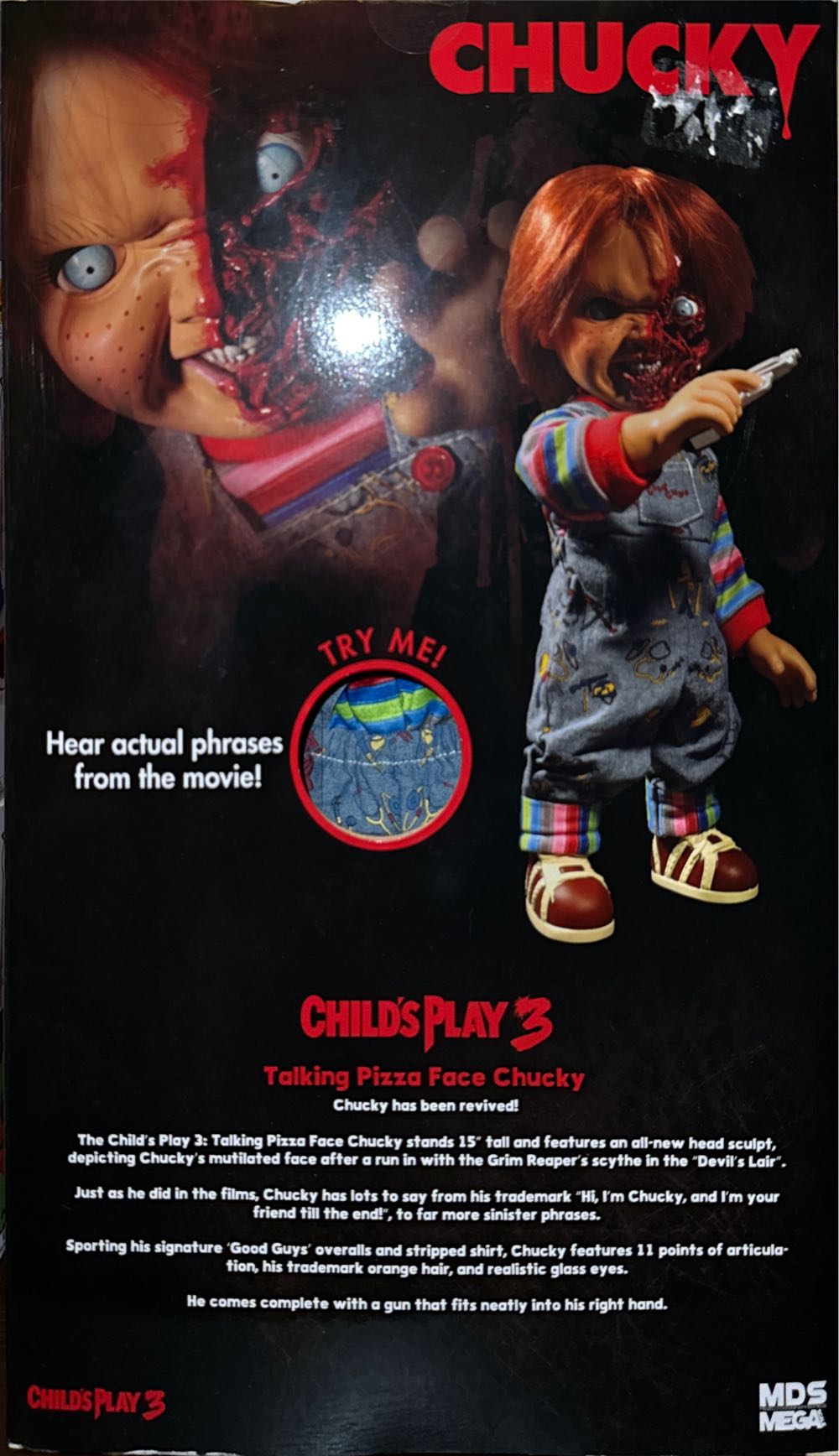 Chucky  vinyl figure collectible [Barcode 696198780208] - Main Image 4