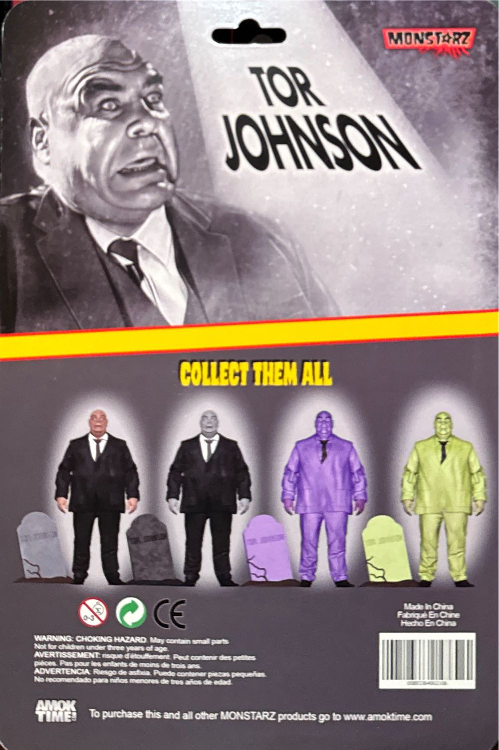 Tor Johnson  vinyl figure collectible [Barcode 00893364002106] - Main Image 2