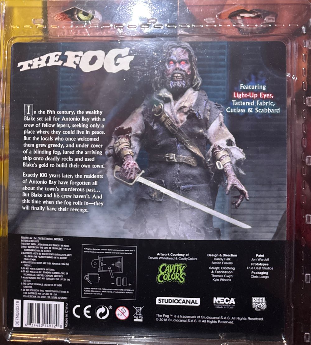 Captain Blake  vinyl figure collectible [Barcode 634482149720] - Main Image 2