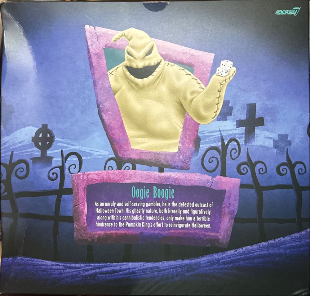 Oogie Boogie  vinyl figure collectible [Barcode 840049819207] - Main Image 4