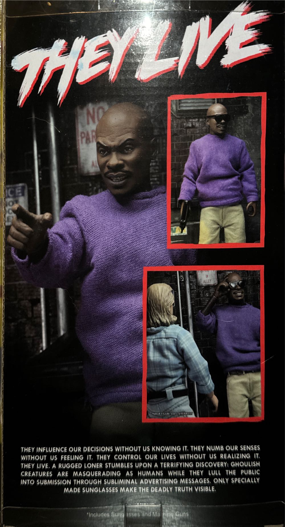 Frank - They Live vinyl figure collectible [Barcode 634482148815] - Main Image 3