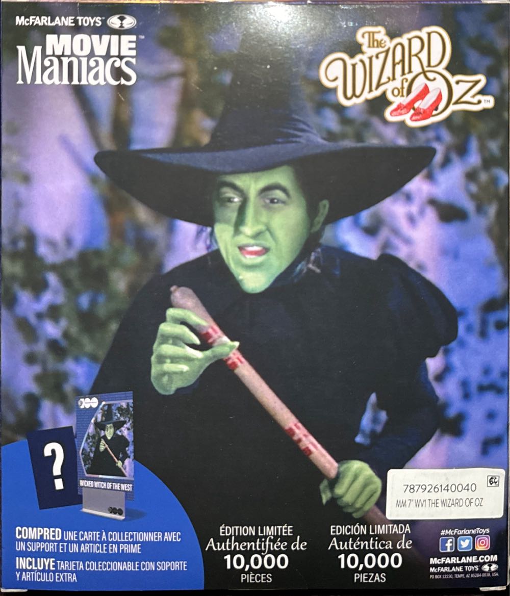 Wicked Witch of the West  vinyl figure collectible [Barcode 787926140040] - Main Image 2