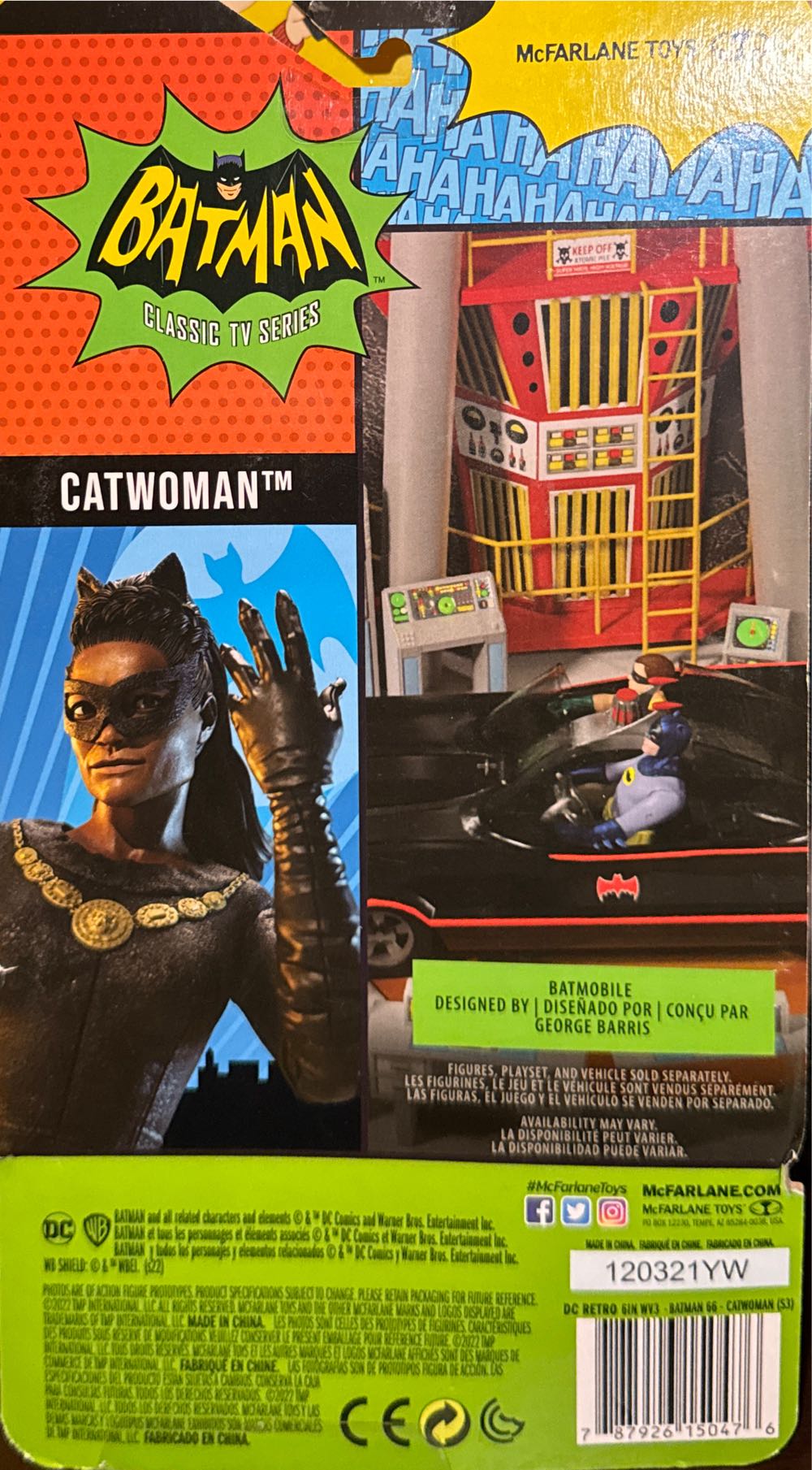 Catwoman - Batman vinyl figure collectible [Barcode 787926150476] - Main Image 2