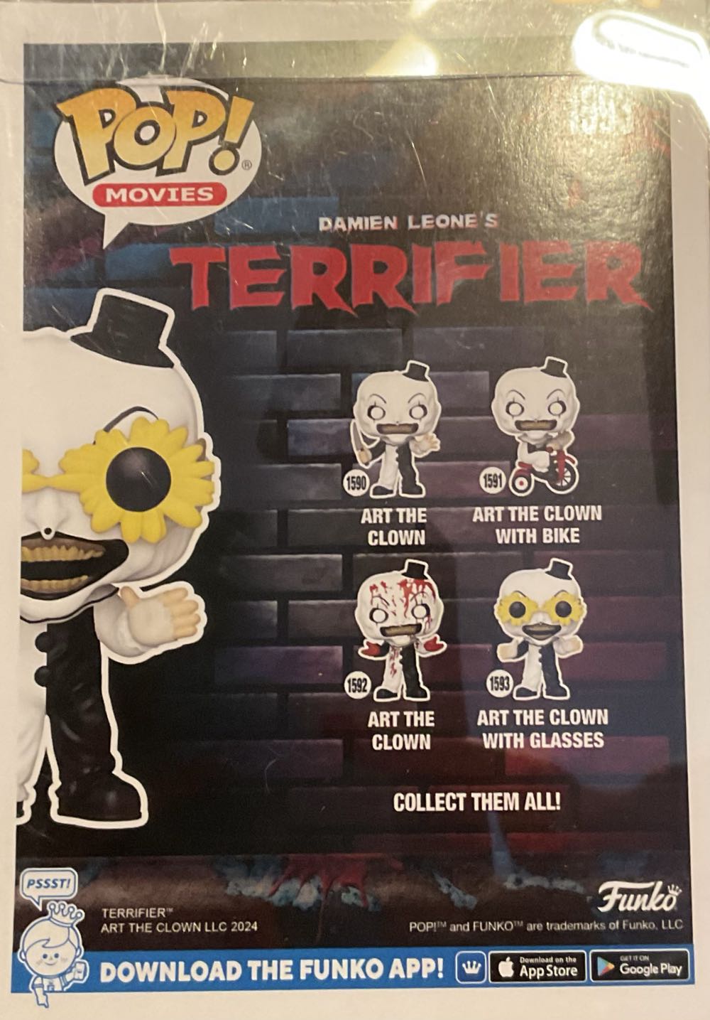 Art The Clown <Sunglasses Chase>  vinyl figure collectible [Barcode 889698818681] - Main Image 4