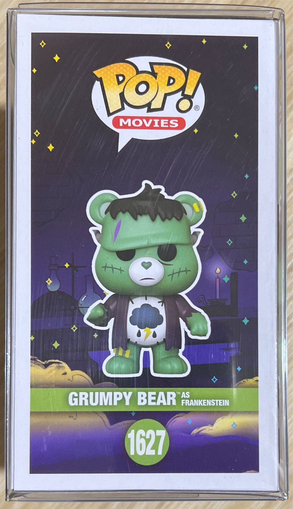 1627-Grumpy Bear as Frankenstein - Funko vinyl figure collectible [Barcode 889698815369] - Main Image 2