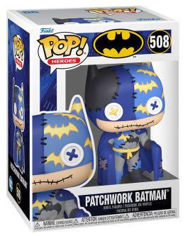 Batman​ Patchwork  vinyl figure collectible [Barcode 889698809030] - Main Image 2