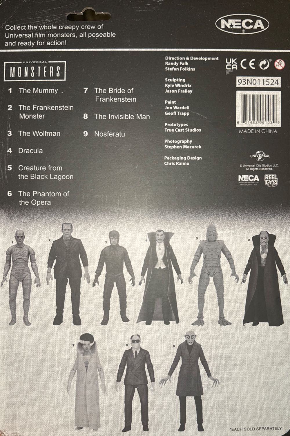 Count Orlok - Nosferatu vinyl figure collectible [Barcode 634482061039] - Main Image 2