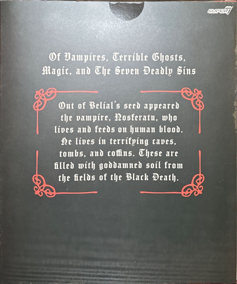 Count Orlok - Nosferatu vinyl figure collectible [Barcode 840049830752] - Main Image 4