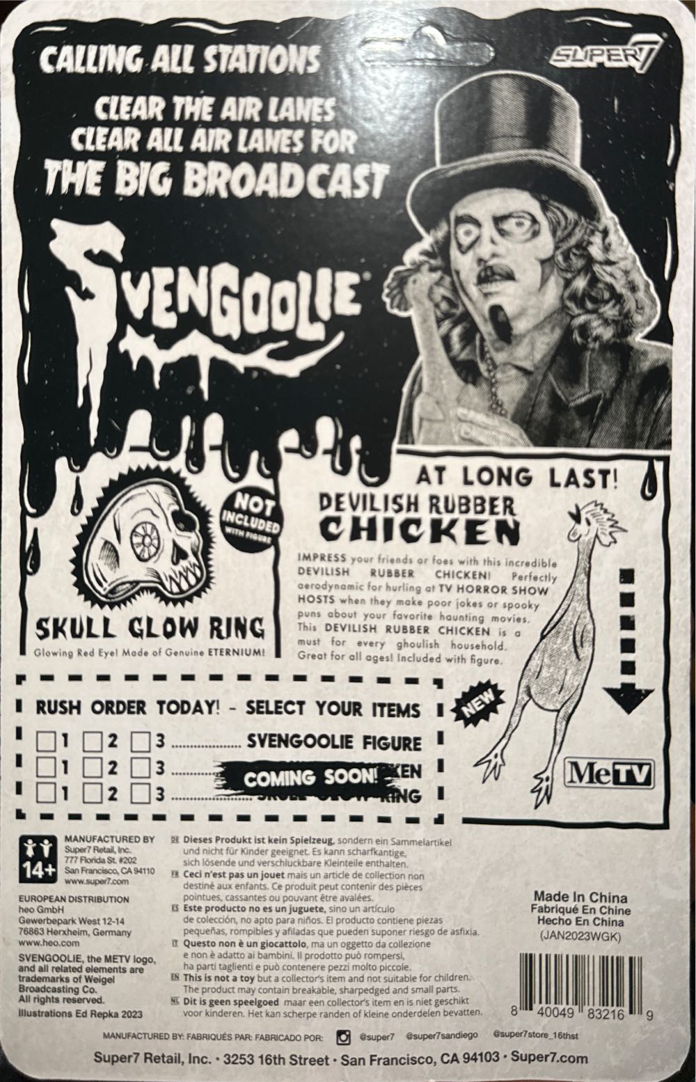 Svengoolie  vinyl figure collectible [Barcode 840049832169] - Main Image 2