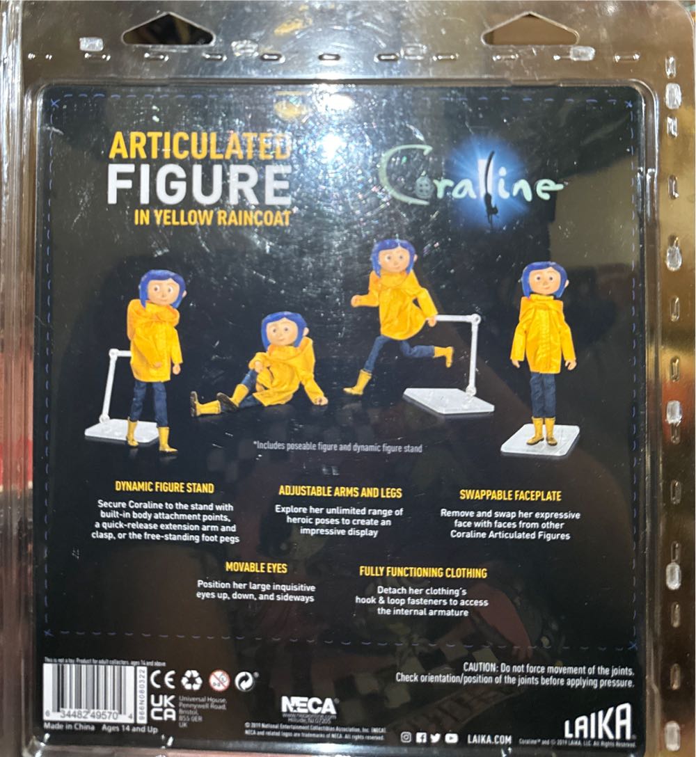 Coraline  vinyl figure collectible [Barcode 634482495704] - Main Image 2