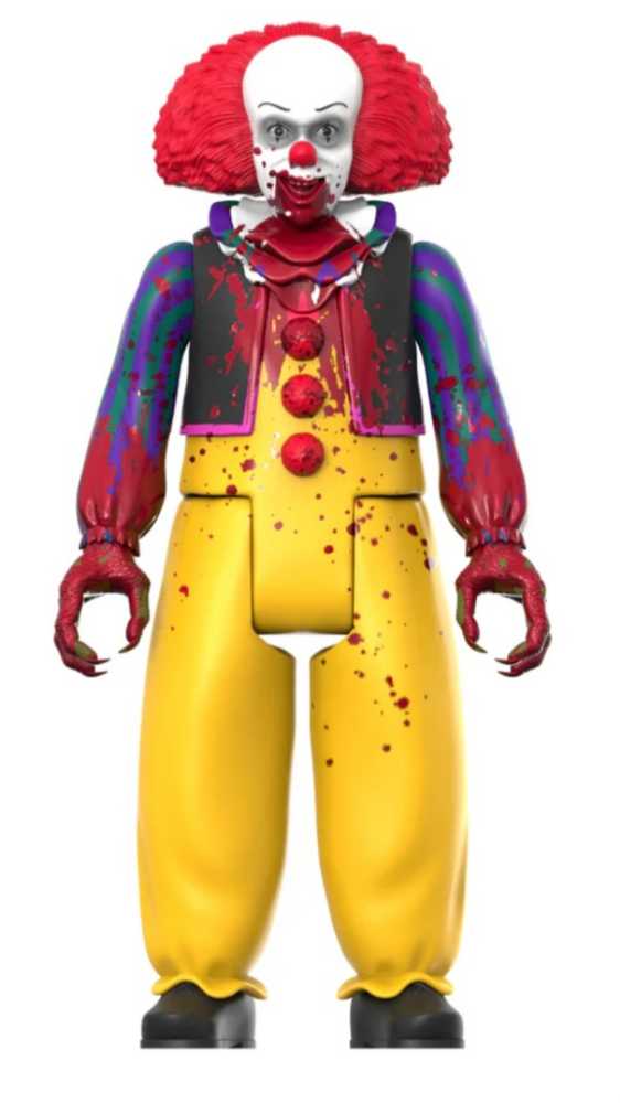 IT Pennywise Blood Splatter Monster Super7 - It vinyl figure collectible [Barcode 840049824003] - Main Image 3