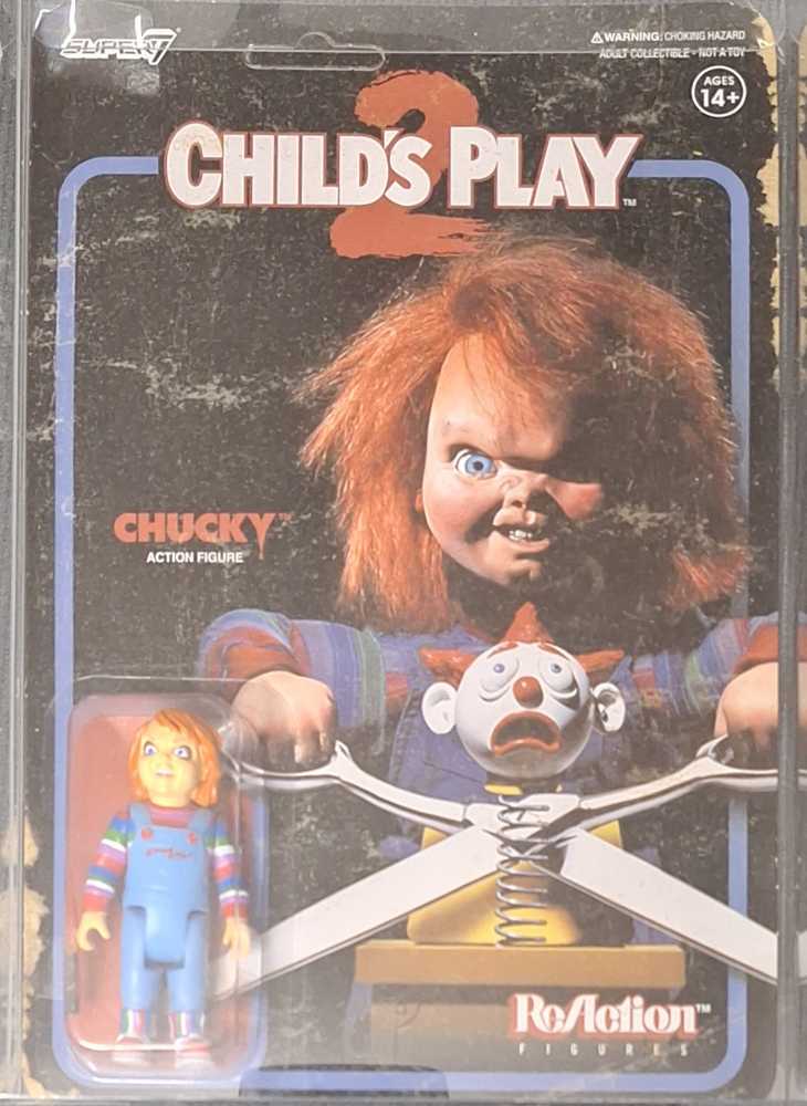Super7 Childs Play 2 Chucky Regular  - Child’s Play vinyl figure collectible [Barcode 840049809260] - Main Image 4