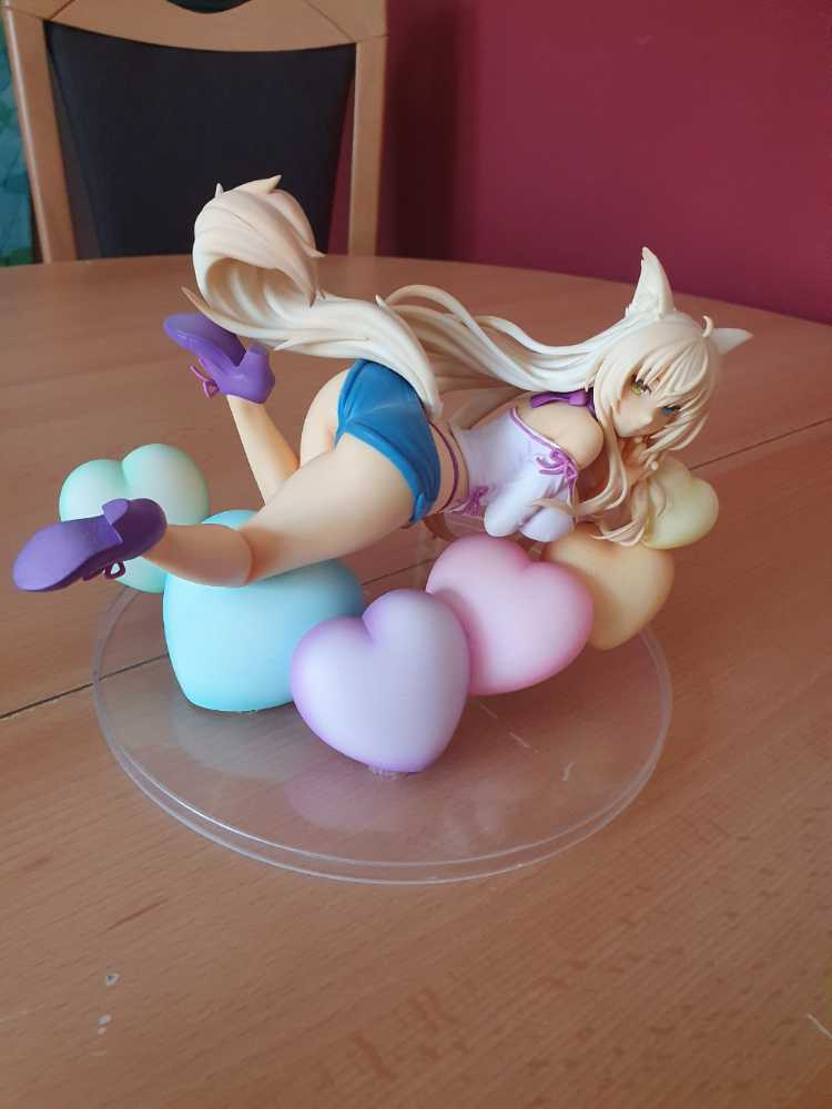 Nekopara Coconut 1 6 Sayori Denim Illustration By With Hakoiri Musume Scale Stretched  vinyl figure collectible [Barcode 4570000500016] - Main Image 2