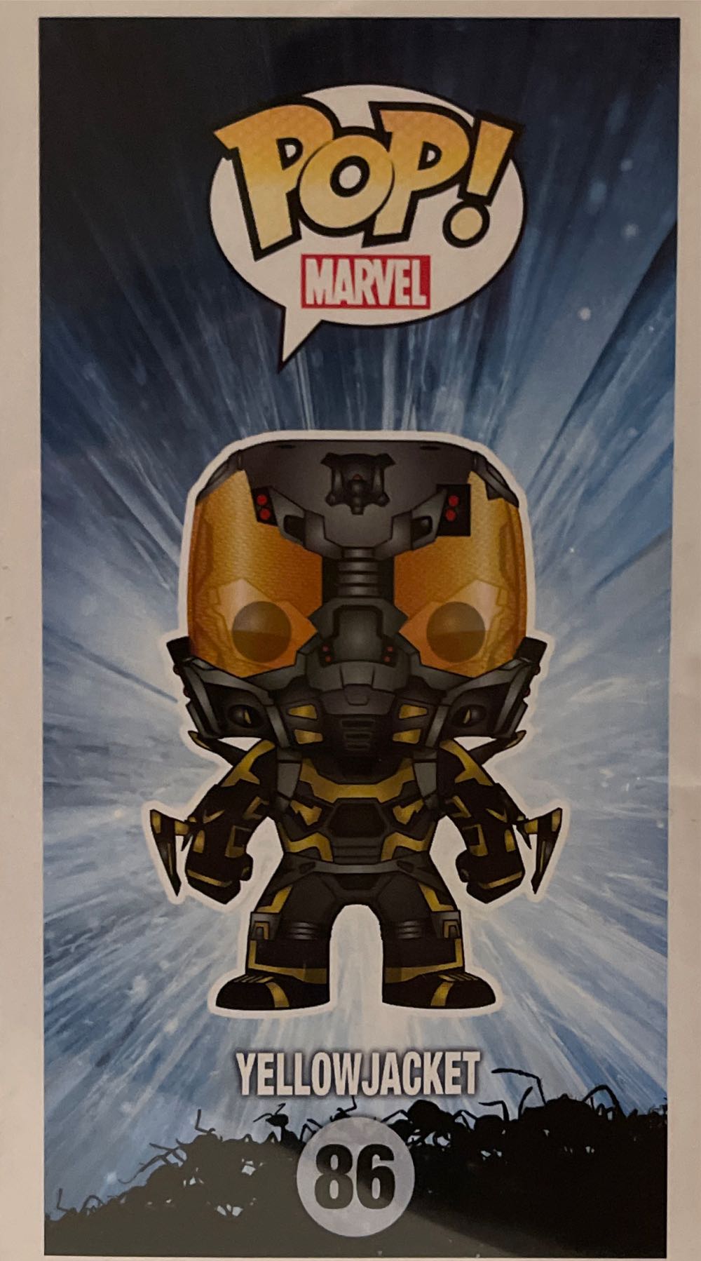 Yellow Jacket - Marvel Universe vinyl figure collectible [Barcode 085053558906] - Main Image 4