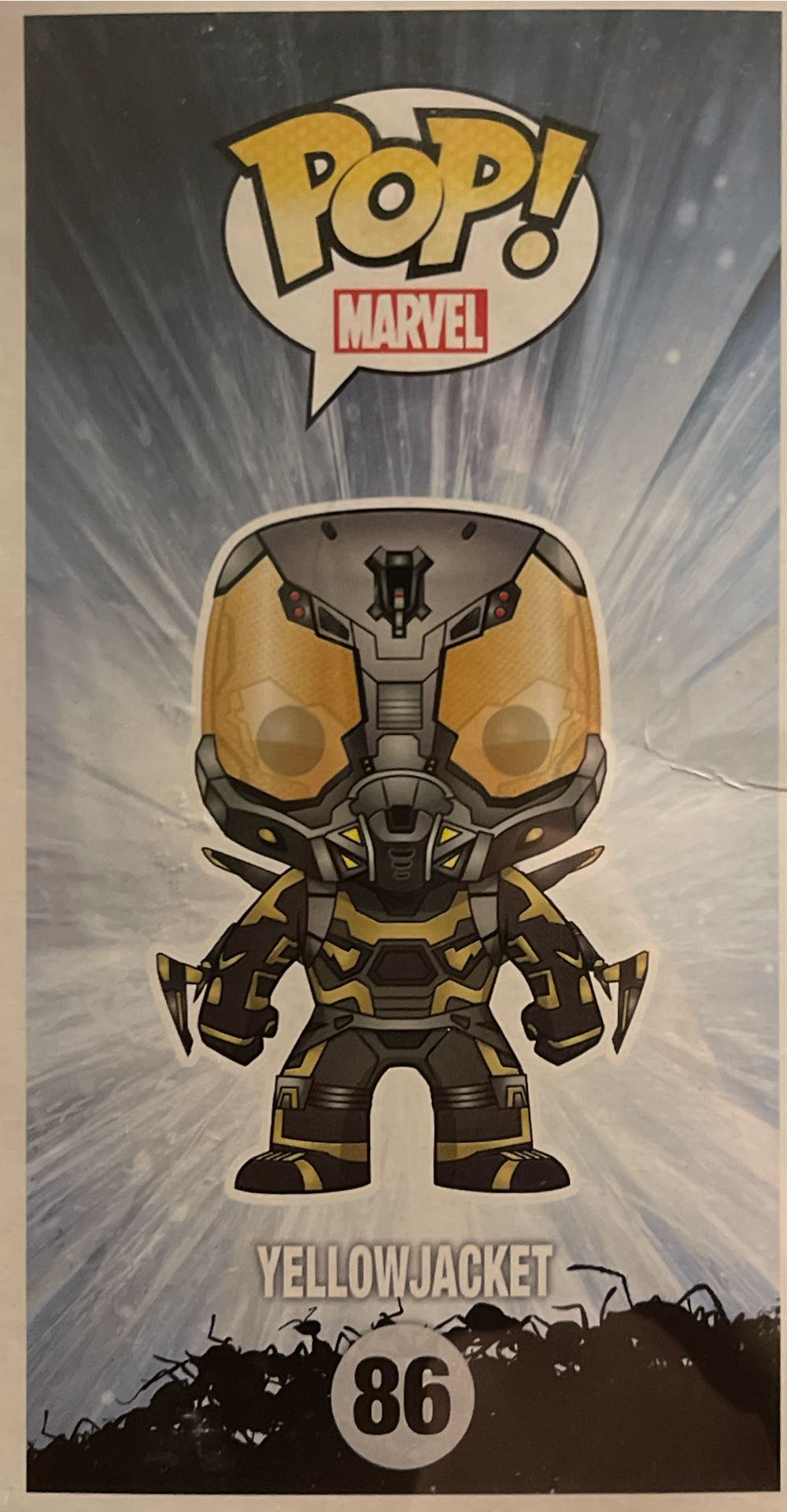 Yellow Jacket - Marvel Universe vinyl figure collectible [Barcode 849803062033] - Main Image 4