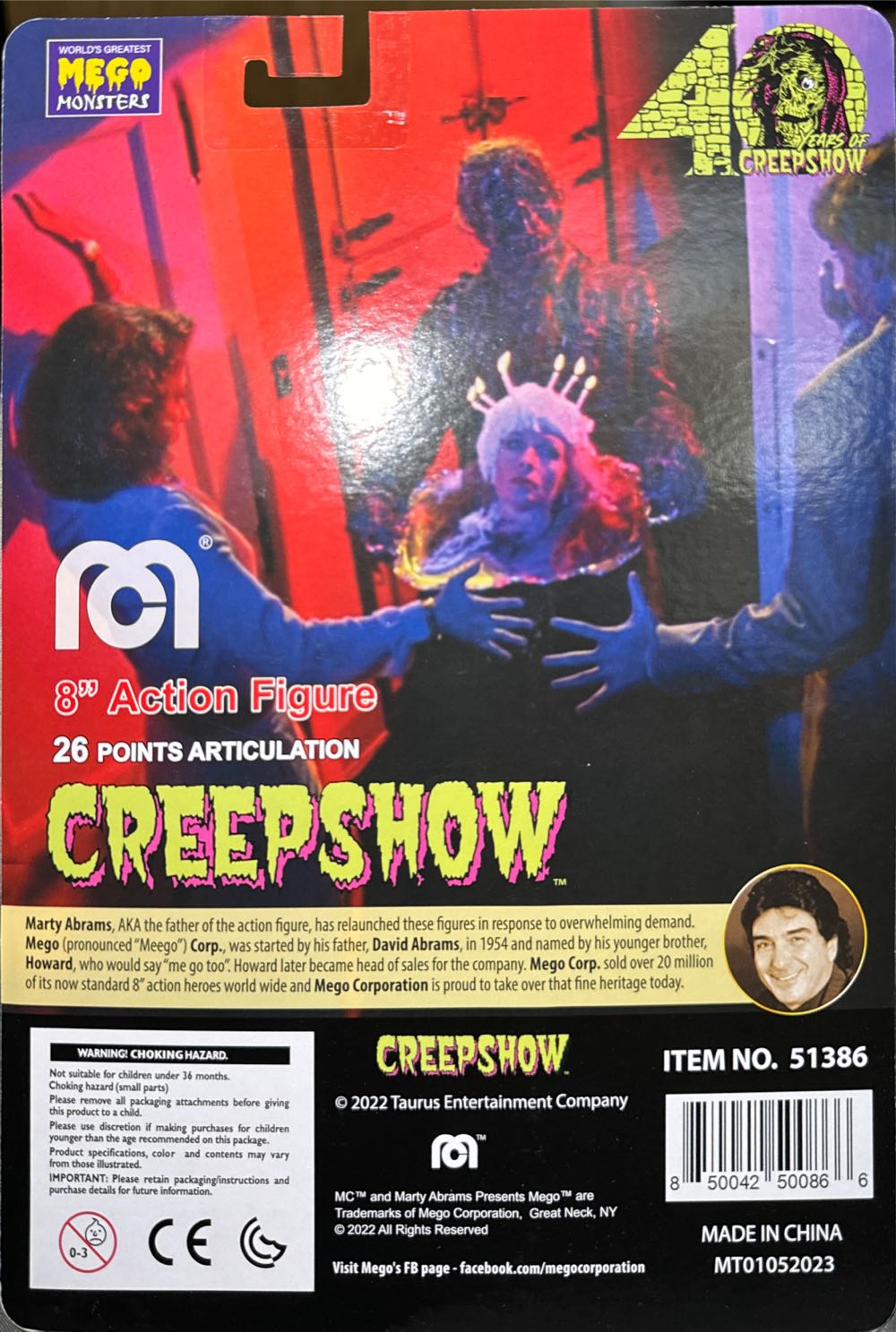 Nathan Grantham - Creepshow vinyl figure collectible [Barcode 850042500866] - Main Image 2