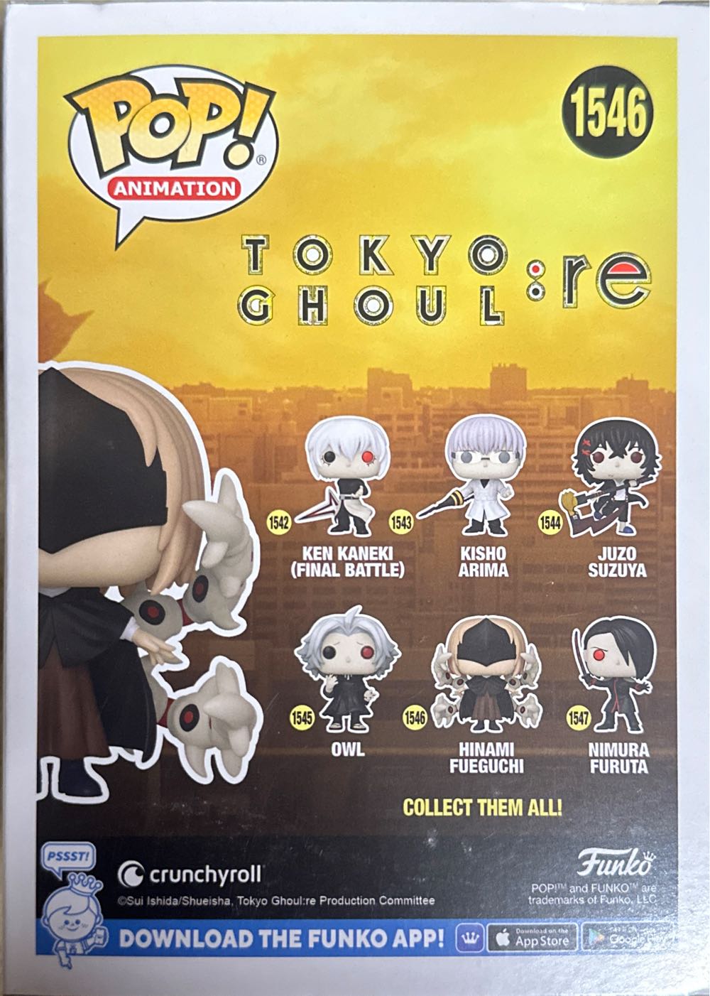 Hinami Fueguchi  vinyl figure collectible [Barcode 889698755184] - Main Image 4