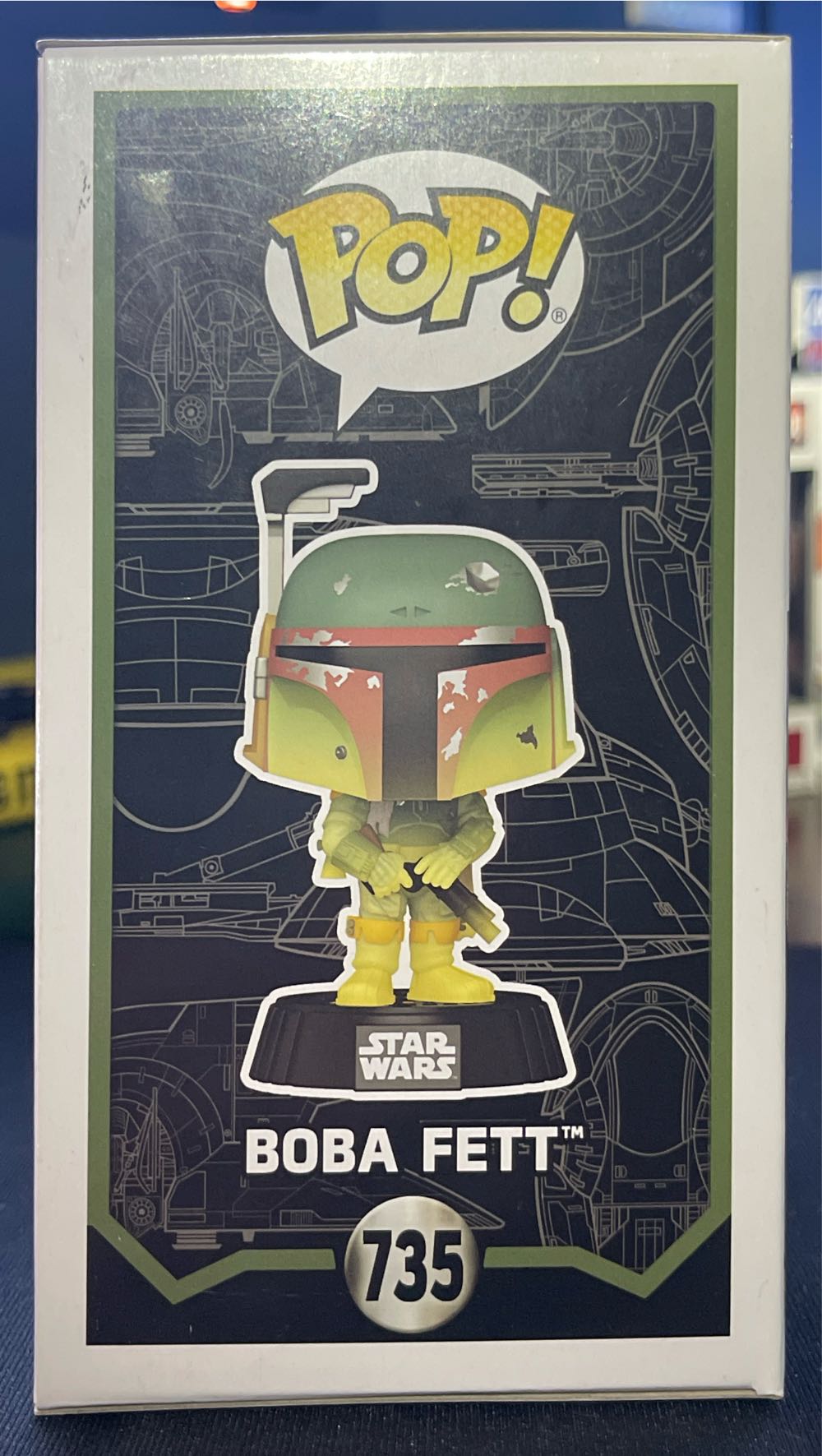 Boba Fett - Star Wars vinyl figure collectible [Barcode 889698827232] - Main Image 4