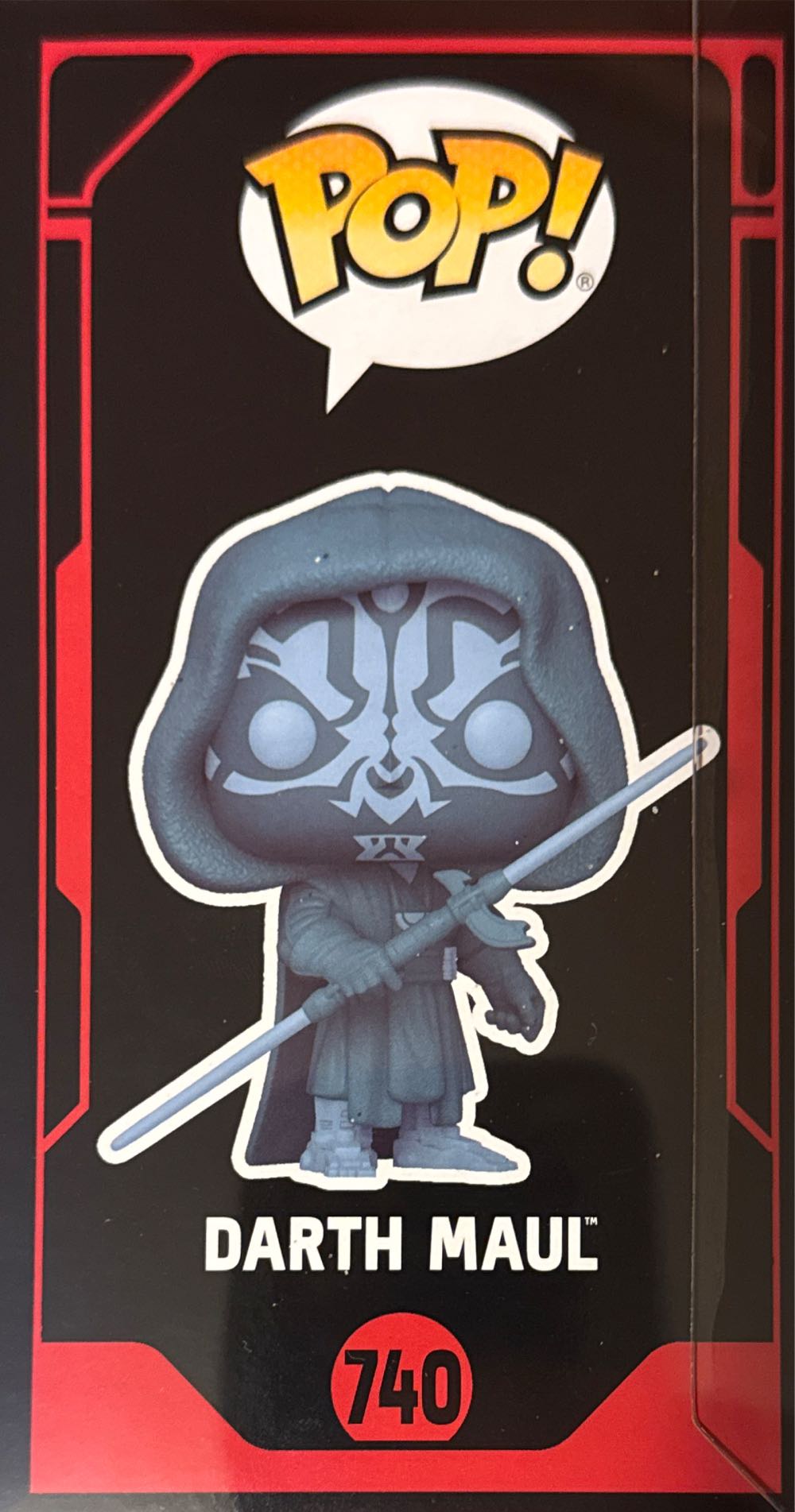 740 Darth Maul (Hologram) - Star Wars vinyl figure collectible [Barcode 889698827713] - Main Image 4