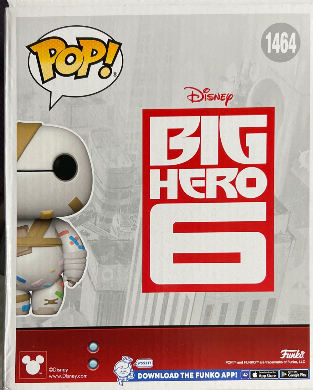 Baymax - Big Hero 6 vinyl figure collectible [Barcode 889698782685] - Main Image 2
