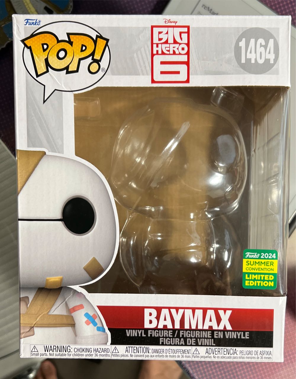 Baymax - Big Hero 6 vinyl figure collectible [Barcode 889698782685] - Main Image 3