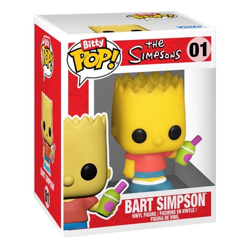 Bitty Pop! Town: The Simpsons Bart Simpson And Kwik-E-Mart - The Simpsons vinyl figure collectible [Barcode 889698836845] - Main Image 4
