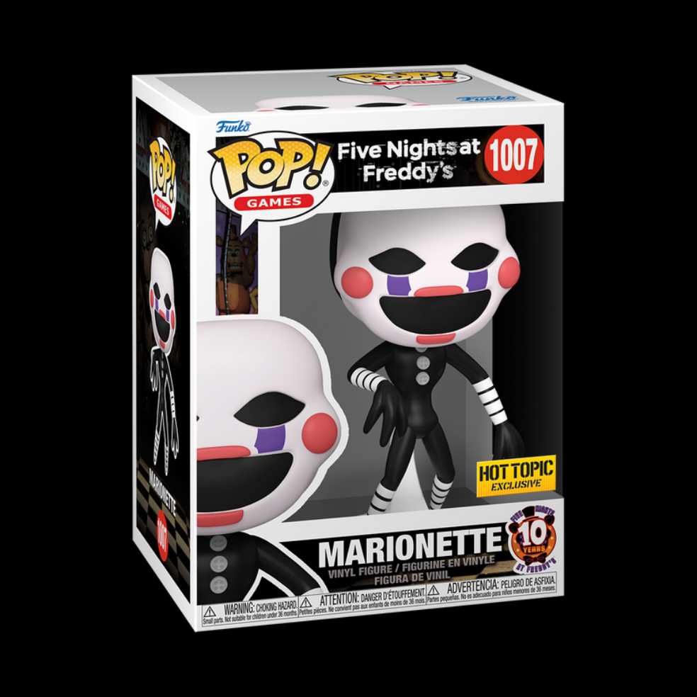 Marionette (10th Anniversary) - Five Nights at Freddy’s vinyl figure collectible [Barcode 889698830904] - Main Image 2