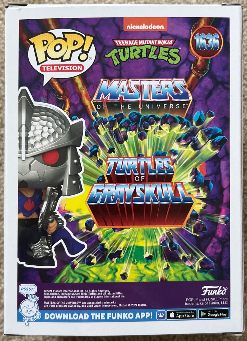 TMNTxMOTU: Shredder - Teenage Mutant Ninja Turtles vinyl figure collectible [Barcode 889698824606] - Main Image 3