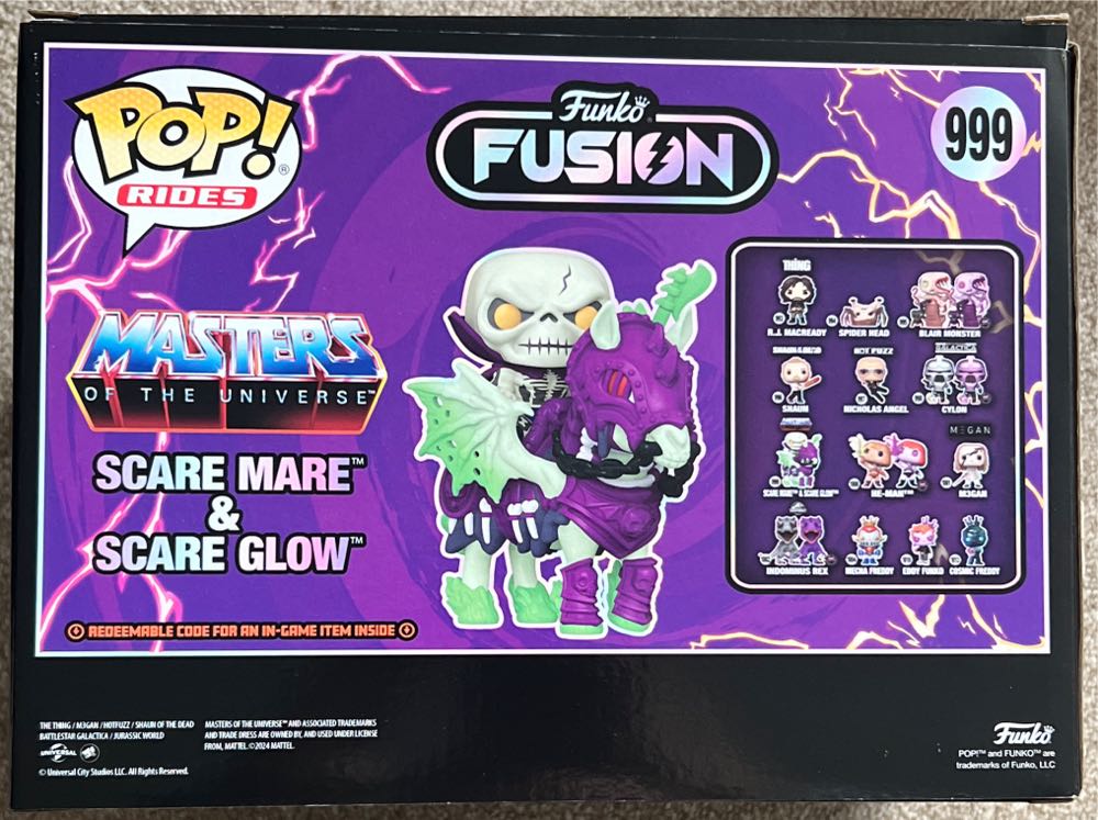 Scare Mare & Scare Glow - Masters of the Universe vinyl figure collectible [Barcode 889698804233] - Main Image 2