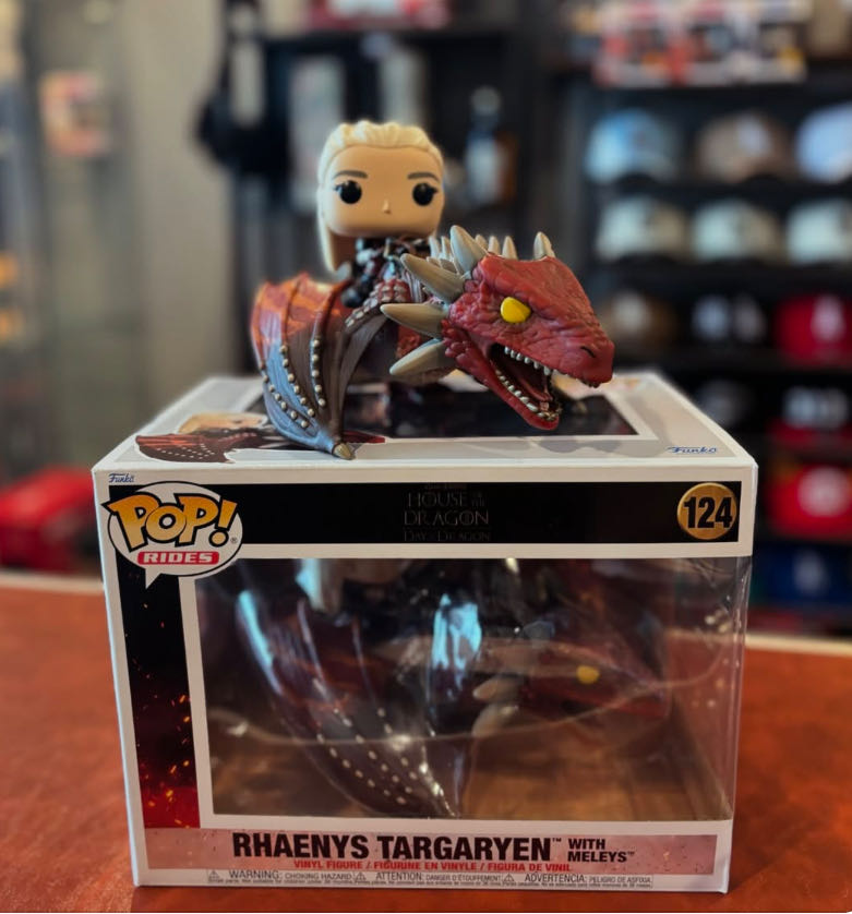 Rhaenys Targaryen (with Meleys) - Games of Thrones vinyl figure collectible [Barcode 889698797191] - Main Image 4