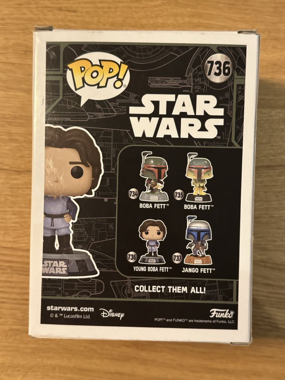 Young Boba Fett - Star Wars vinyl figure collectible [Barcode 889698827249] - Main Image 2