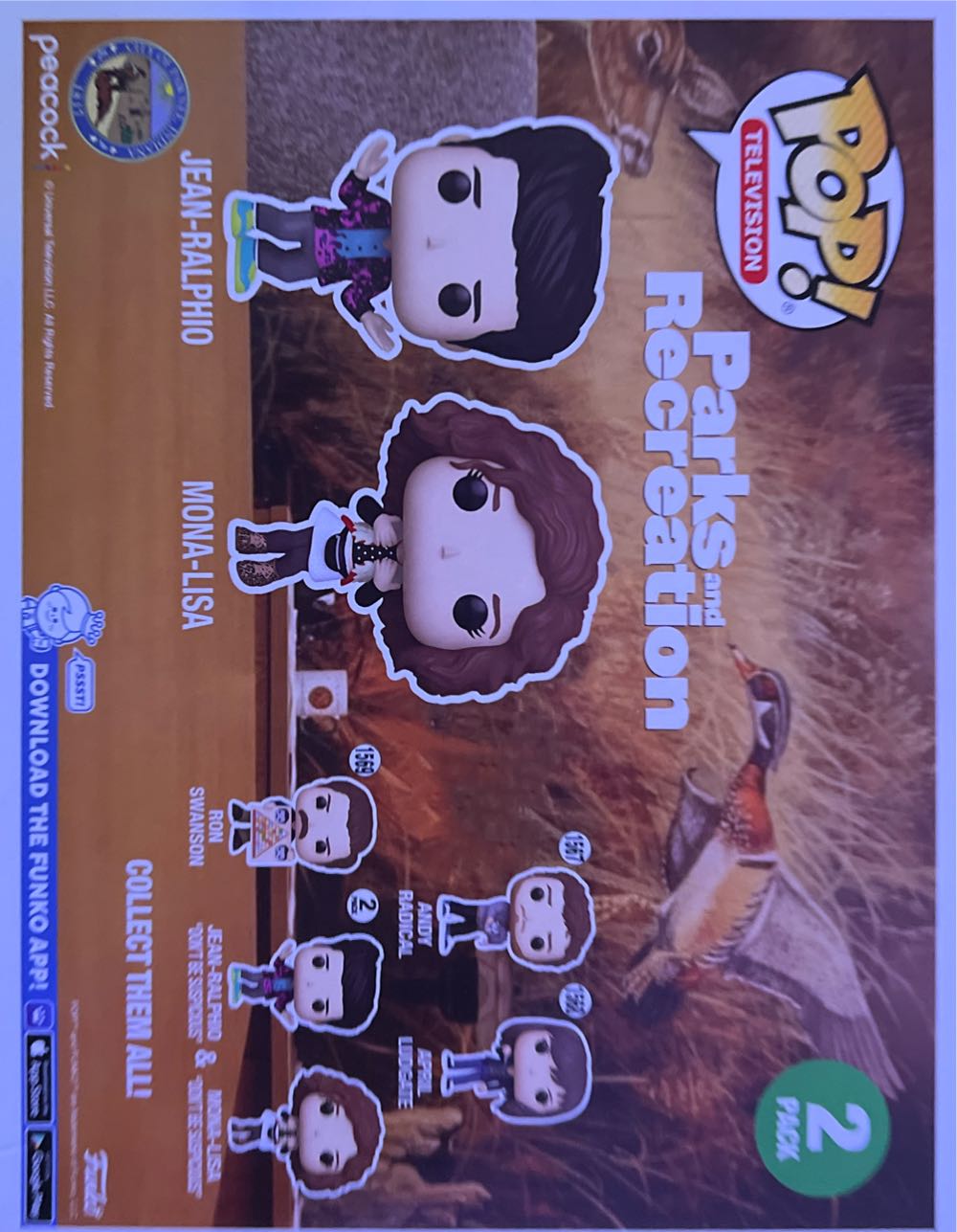 Don’t Be Suspicious Jean-ralphio & Mona-lisa - Parks and Recreation vinyl figure collectible [Barcode 889698801744] - Main Image 2