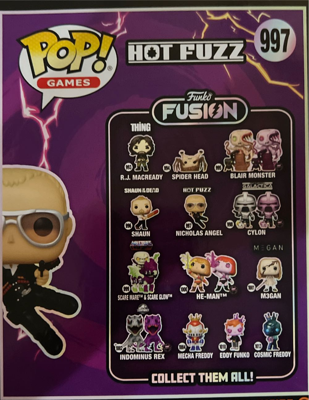 Nicholas Angel - Hot Fuzz vinyl figure collectible [Barcode 889698830645] - Main Image 2