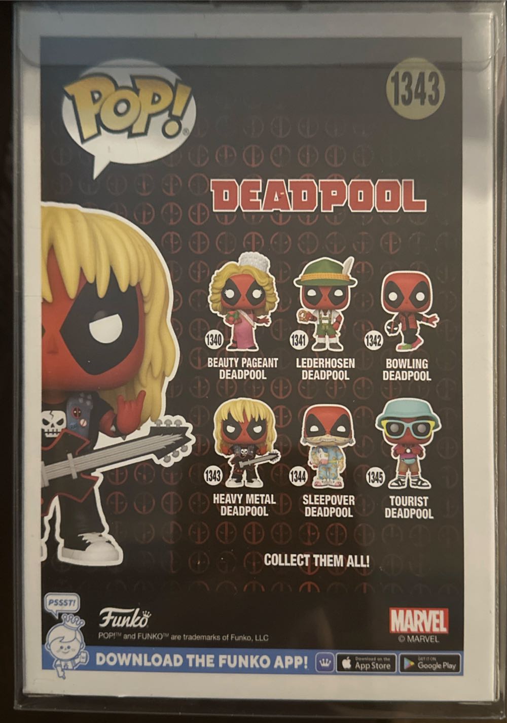 Marvel Deadpool Heavy Metal Chrome $25 - Marvel Universe vinyl figure collectible - Main Image 2