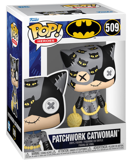 Patchwork Catwoman  vinyl figure collectible [Barcode 889698809047] - Main Image 2