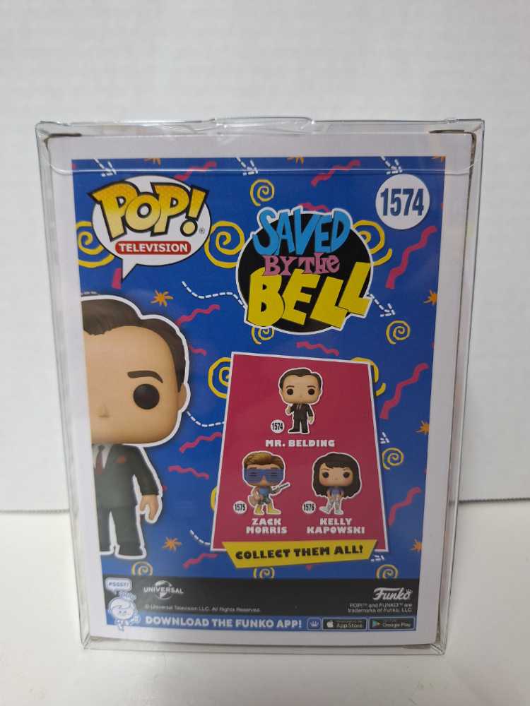 1574 Mr. Belding - Saved by the Bell vinyl figure collectible [Barcode 889698801812] - Main Image 2