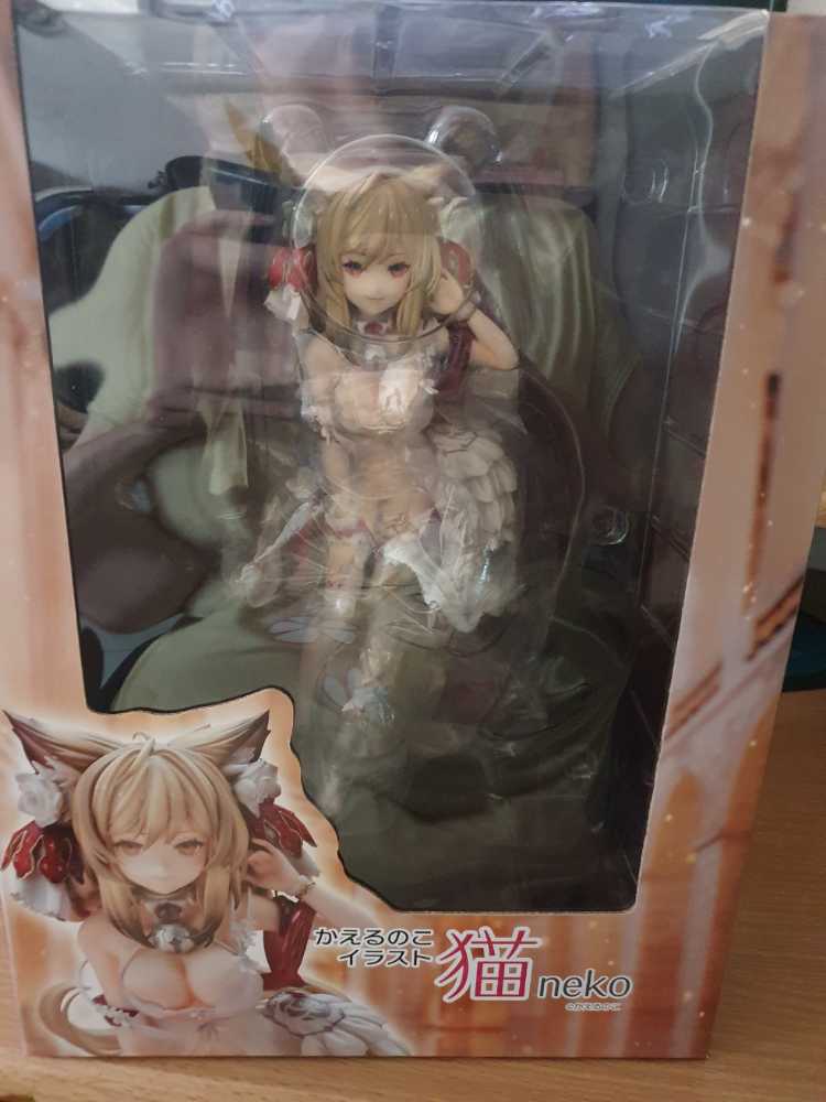 Union Creative Kaerunoko Illustration Neko Non-scale Pvc Figure Mr  vinyl figure collectible [Barcode 4589642714026] - Main Image 2