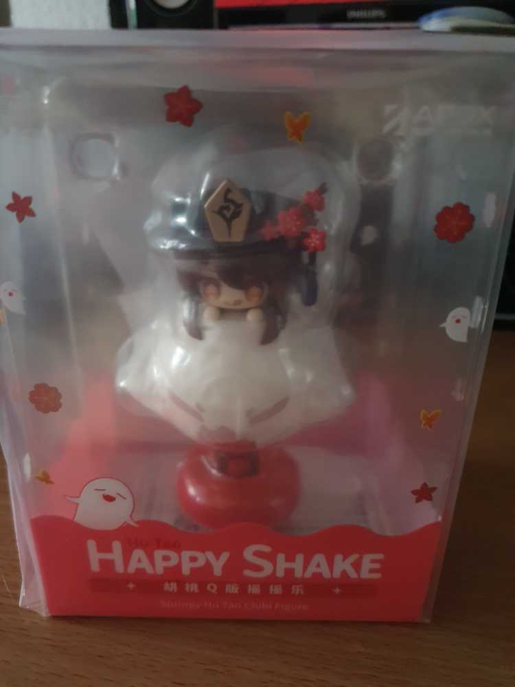 Happy Shake Hu Tao  vinyl figure collectible [Barcode 6976068146155] - Main Image 2