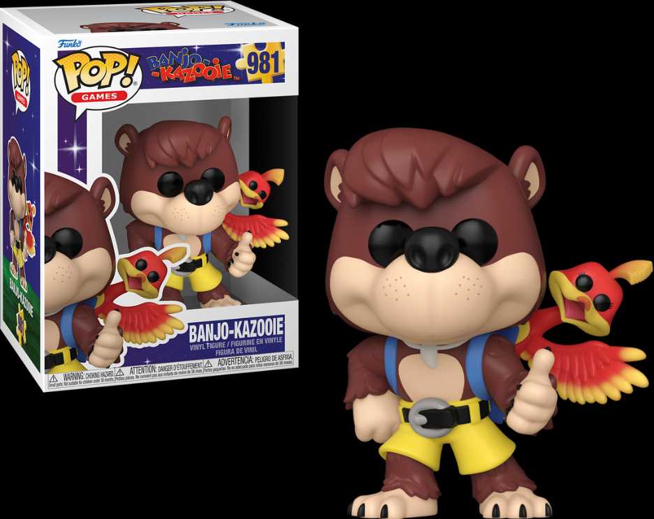 Banjo-Kazooie - Sonic the Hedgehog vinyl figure collectible [Barcode 889698802857] - Main Image 2