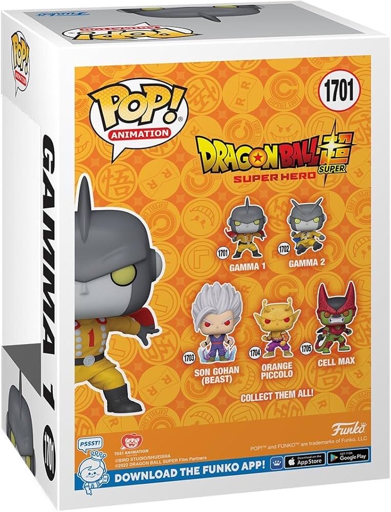 Gamma 1 - Dragon Ball Z vinyl figure collectible [Barcode 889698756341] - Main Image 2