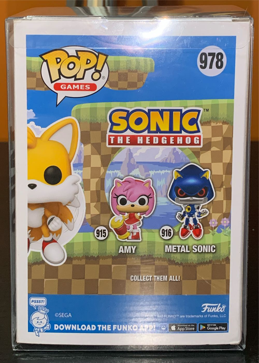 Tails - Sonic the Hedgehog vinyl figure collectible [Barcode 889698826174] - Main Image 3