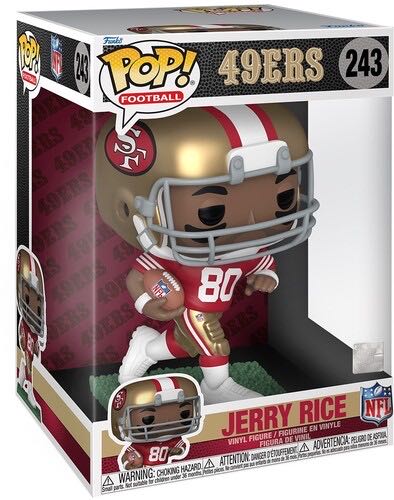 Jerry Rice - NFL: San Francisco 49ers (Jumbo) - NFL vinyl figure collectible - Main Image 2