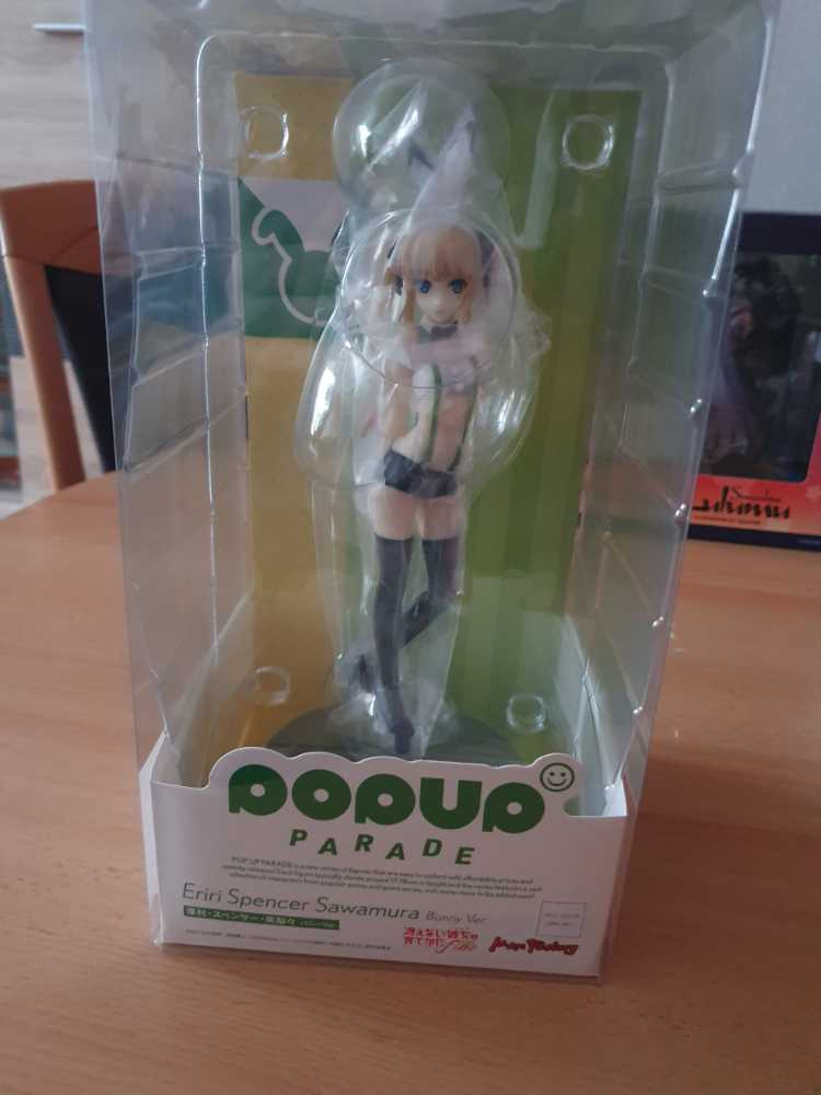 Pop Up Parade Eriri Spencer Sawamura: Bunny Ver.  vinyl figure collectible [Barcode 4545784043493] - Main Image 2