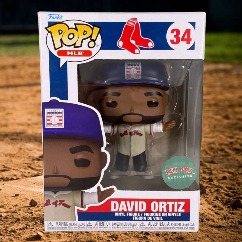 David Ortiz HOF  vinyl figure collectible [Barcode 889698824637] - Main Image 2