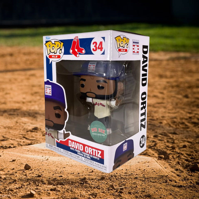 David Ortiz HOF  vinyl figure collectible [Barcode 889698824637] - Main Image 3