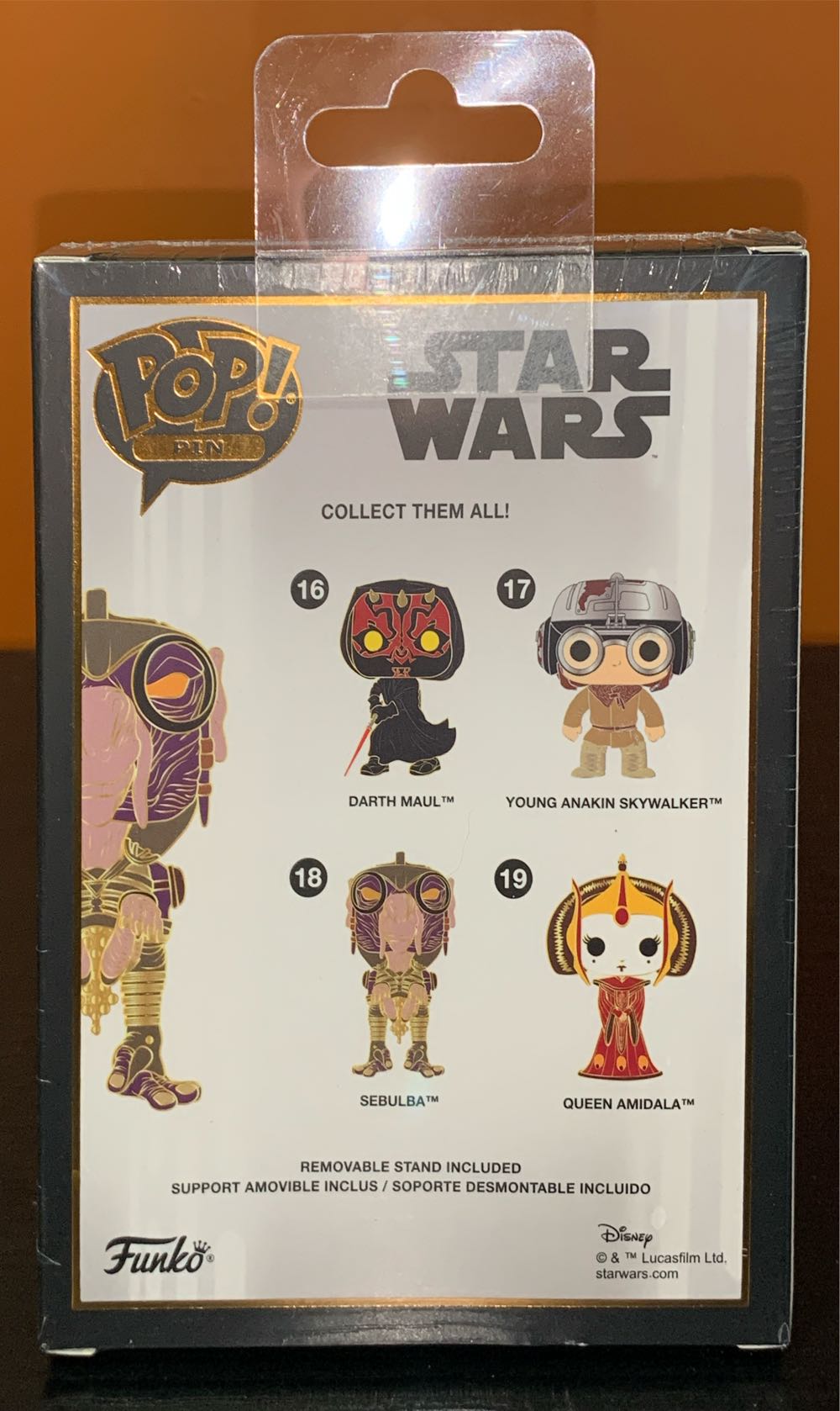 #18: Sebulba - Star Wars vinyl figure collectible [Barcode 671803385948] - Main Image 3